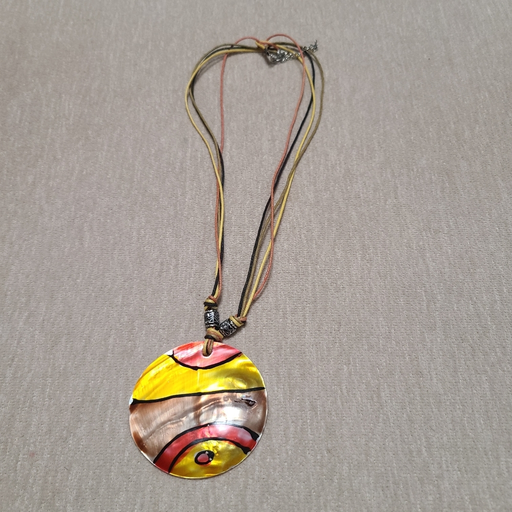 3/$10 Painted Necklace - Purchased in Frane